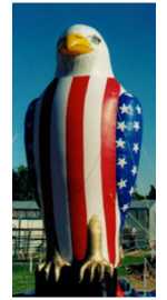 Eagle - 25ft. advertising inflatables